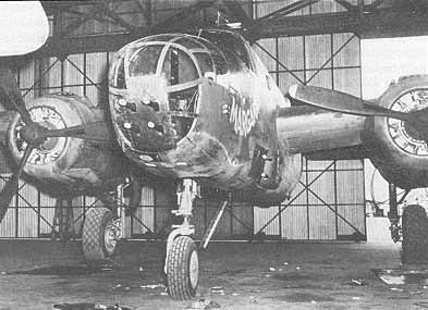B-25 nose guns