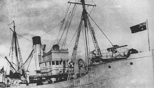 HMAS Goolgwai early in WWII