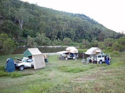 Macleay River camp site