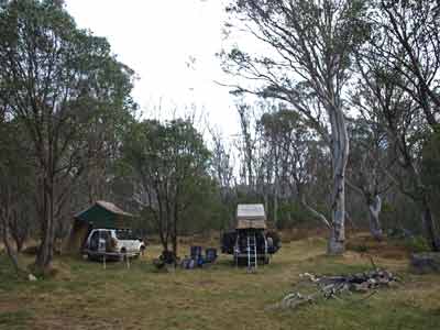 Davies Plain Hut Camp Site
